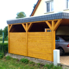 Das fertige Carport.