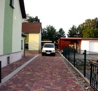 Betonpflaster 'Herbstlaub'